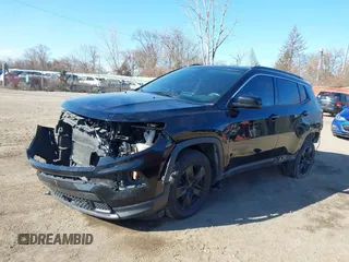 2022 Jeep Compass Latitude with VIN 3C4NJDBB4NT134481, listed as a IAAI auction lot 41973387 with 97,533 mi miles and . Bid and sale history available at DreamBid. Image 22.