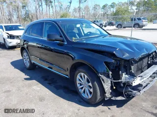 2017 Audi Q5 Premium with VIN WA1C2AFP3HA089015, listed as a IAAI auction lot 41642792 with 107454 miles. Bid and sale history available at carsss.com. Image 1.
