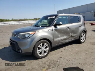 2016 Kia Soul + with VIN KNDJP3A51G7240526, listed as a Copart auction lot 53684165 with 112,129 mi miles and Salvage Title. Bid and sale history available at DreamBid. Image 1.