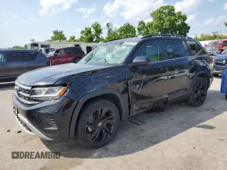 2022 Volkswagen Atlas SE z VIN 1V2JP2CA5NC545521, wystawiony jako Copart lot #58558125 z przebiegiem 28 105 mil mil oraz Szkoda całkowita • Salvage title. Historia ofert i sprzedaży dostępna na DreamBid. Obrazek 1.