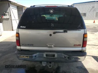 2002 GMC Yukon SLT with VIN 1GKEK13T32J193967, listed as a Copart auction lot 61248384 with 237,920 mi miles and Salvage Title. Bid and sale history available at carsss.com. Image 6.