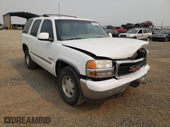 2001 GMC Yukon SLT z VIN 1GKEK13T61J150626, wystawiony jako Copart lot #49920601 z przebiegiem 224 707 mil mil oraz Czysty tytuł • Clean title. Historia ofert i sprzedaży dostępna na DreamBid. Obrazek 1.