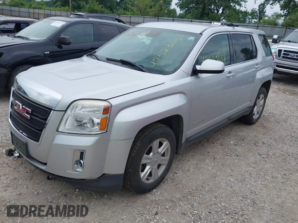 2015 GMC Terrain SLE with VIN 2GKALMEKXF6385603, listed as a IAAI auction lot 42523651 with 127,208 mi miles and . Bid and sale history available at DreamBid. Image 17.