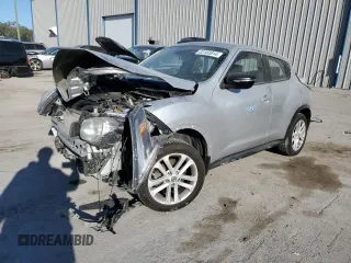 2016 Nissan Juke SL with VIN JN8AF5MR1GT608907, listed as a Copart auction lot 83183814 with 126,070 mi miles and Salvage Title. Bid and sale history available at carsss.com. Image 1.