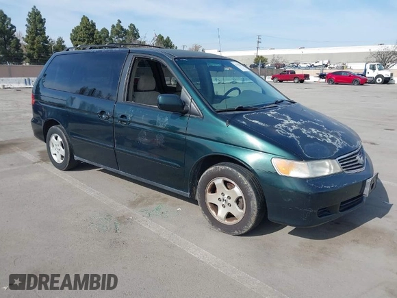 2000 Honda Odyssey EX with VIN 2HKRL186XYH528625, listed as a IAAI auction lot 41755831 with 132,227 mi miles and . Bid and sale history available at DreamBid. Image 1.