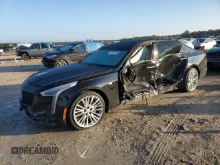 2020 Cadillac CT6 Premium Luxury with VIN 1G6KE5RS1LU111099, listed as a Copart auction lot 85772394 with 62,182 mi miles and Salvage title. Bid and sale history available at DreamBid. Image 1.