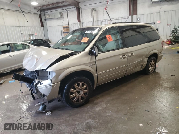 2005 Chrysler Town & Country Touring with VIN 2C4GP54L85R352753, listed as a Copart auction lot 46307825 with 0 mi miles and Non Repairable. Bid and sale history available at carsss.com. Image 1.