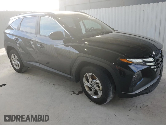 2024 Hyundai Tucson SEL with VIN 5NMJBCDE8RH341827, listed as a Copart auction lot 88865545 with 24,559 mi miles and Non Repairable. Bid and sale history available at carsss.com. Image 4.