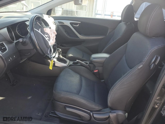 2014 Hyundai Elantra Coupe with VIN KMHDH6AHXEU025582, listed as a Copart auction lot 44864365 with 119,724 mi miles and Salvage Title. Bid and sale history available at carsss.com. Image 7.