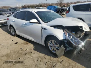 2017 Kia Optima LX with VIN KNAGT4L32H5173971, listed as a Copart auction lot 46578515 with 89,072 mi miles and Salvage Title. Bid and sale history available at carsss.com. Image 4.