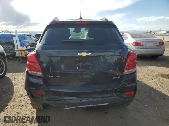 2017 Chevrolet Trax LT with VIN 3GNCJPSB4HL224203, listed as a Copart auction lot 50872485 with 74,578 mi miles and Salvage Title. Bid and sale history available at carsss.com. Image 6.