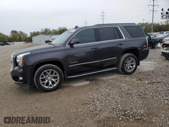 2018 GMC Yukon SLE with VIN 1GKS2AKC1JR336824, listed as a Copart auction lot 75837734 with 133,563 mi miles and Salvage Title. Bid and sale history available at carsss.com. Image 1.