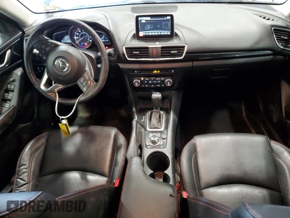 2015 Mazda 3 i Grand Touring with VIN 3MZBM1M72FM201251, listed as a Copart auction lot 51919635 with 79,826 mi miles and Salvage Title. Bid and sale history available at DreamBid. Image 8.