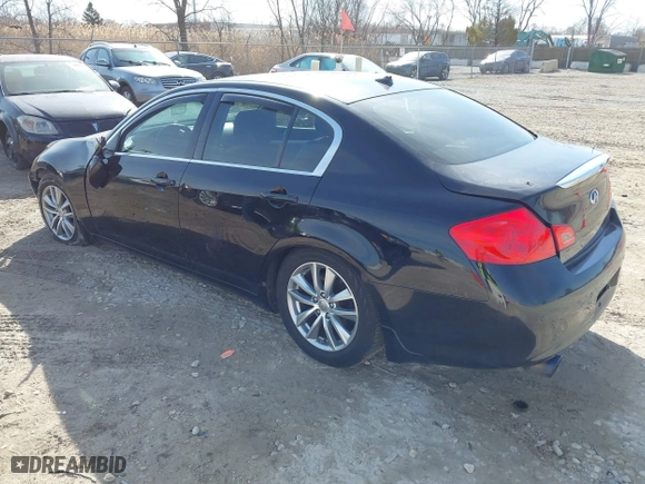 2010 Infiniti G37 Sedan x with VIN JN1CV6AR1AM252044, listed as a IAAI auction lot 41762829 with 191,325 mi miles. Bid and sale history available at carsss.com. Image 3.