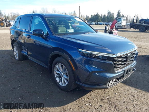2025 Honda CR-V EX with VIN 2HKRS4H45SH411982, listed as a IAAI auction lot 41479602 with 880 mi miles and . Bid and sale history available at DreamBid. Image 1.