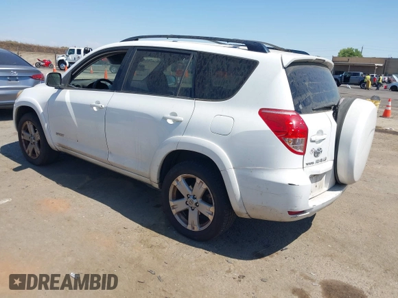 2007 Toyota RAV4 Sport with VIN JTMZD32VX76034251, listed as a IAAI auction lot 42662222 with 166,743 mi miles and . Bid and sale history available at DreamBid. Image 3.