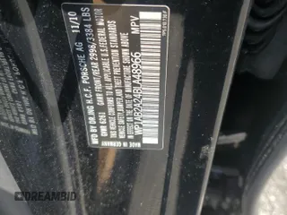 2011 Porsche Cayenne S with VIN WP1AB2A24BLA48966, listed as a Copart auction lot 62492205 with 163,546 mi miles and Salvage title. Bid and sale history available at DreamBid. Image 13.