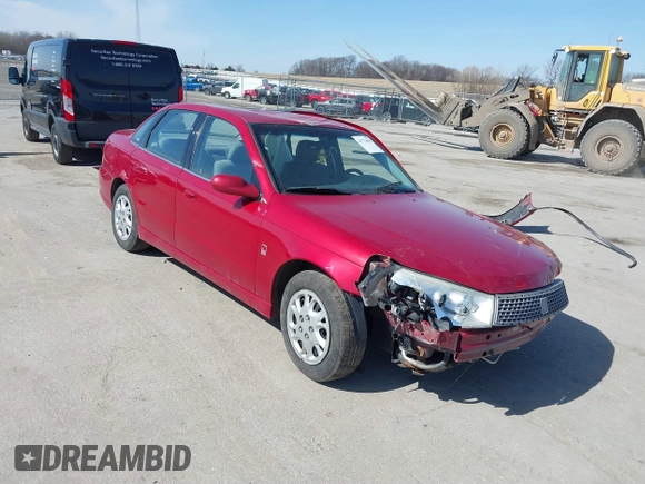 2003 Saturn LS with VIN 1G8JU54F23Y516073, listed as a IAAI auction lot 41774890 with 91,280 mi miles. Bid and sale history available at carsss.com. Image 16.