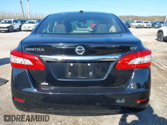 2015 Nissan Sentra S with VIN 3N1AB7AP7FY227075, listed as a IAAI auction lot 41983590 with 115,122 mi miles. Bid and sale history available at carsss.com. Image 16.