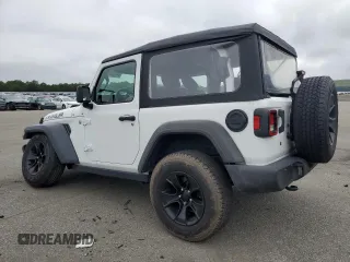 2018 Jeep Wrangler Sport z VIN 1C4GJXAG6JW168823, wystawiony jako Copart lot #64035115 z przebiegiem 90 387 mil mil oraz Szkoda całkowita • Salvage title. Historia ofert i sprzedaży dostępna na DreamBid. Obrazek 2.