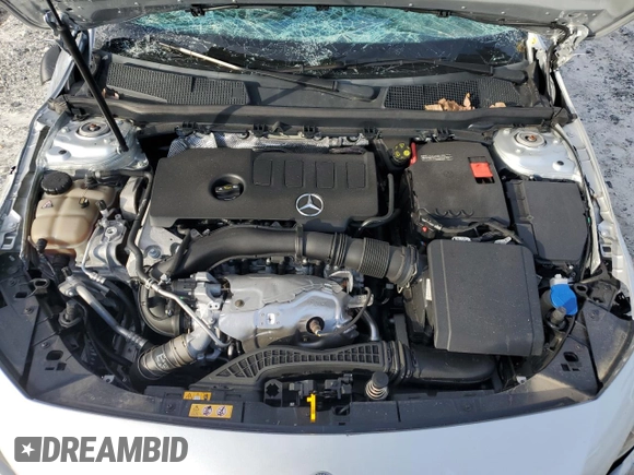 2021 Mercedes-Benz A 220 with VIN W1K3G4EB9MJ259019, listed as a Copart auction lot 47981625 with 59,870 mi miles and Salvage Title. Bid and sale history available at DreamBid. Image 11.