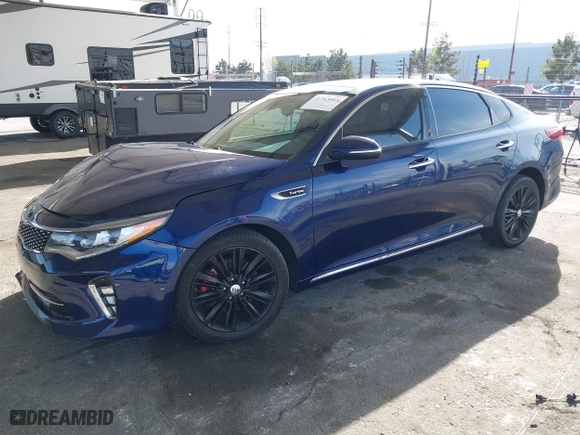 2018 Kia Optima SX with VIN 5XXGV4L29JG208284, listed as a IAAI auction lot 41765005 with 77,189 mi miles. Bid and sale history available at carsss.com. Image 18.