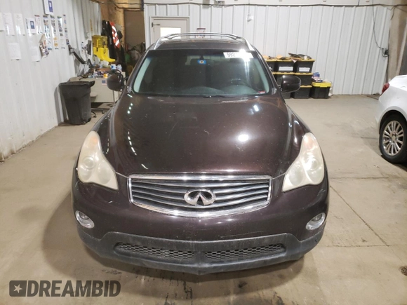 2008 Infiniti EX Journey z VIN JNKAJ09E68M306283, wystawiony jako Copart lot #59219645 z przebiegiem Nie podano mil oraz Czysty tytuł • Clean title. Historia ofert i sprzedaży dostępna na DreamBid. Obrazek 5.