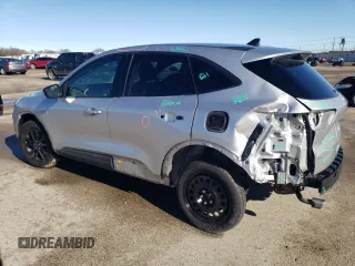 2020 Ford Escape SE Sport Hybrid with VIN 1FMCU9BZ9LUB84221, listed as a Copart auction lot 46195335 with 98,325 mi miles and Salvage Title. Bid and sale history available at DreamBid. Image 2.