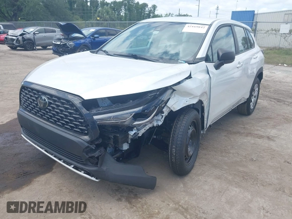 2022 Toyota Corolla Cross L with VIN 7MUAAAAGXNV019426, listed as a IAAI auction lot 42169842 with 46,185 mi miles and . Bid and sale history available at DreamBid. Image 17.