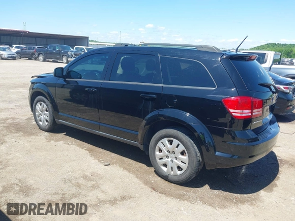 2017 Dodge Journey SE with VIN 3C4PDCAB9HT562563, listed as a IAAI auction lot 42113181 with 86,136 mi miles and . Bid and sale history available at DreamBid. Image 3.