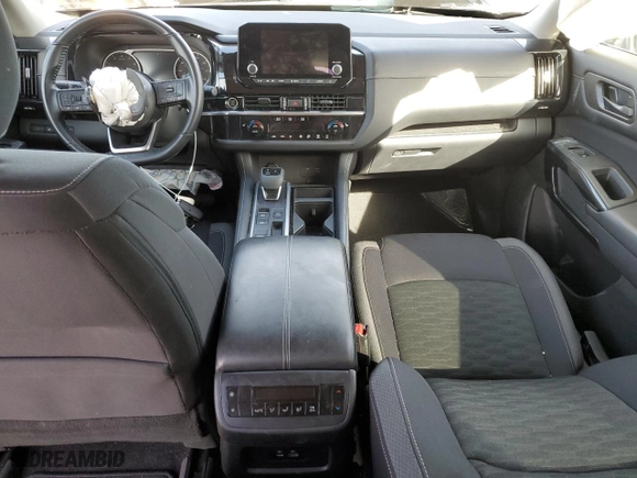 2023 Nissan Pathfinder SV with VIN 5N1DR3BA0PC205370, listed as a Copart auction lot 45671615 with 25,229 mi miles and Salvage Title. Bid and sale history available at carsss.com. Image 8.