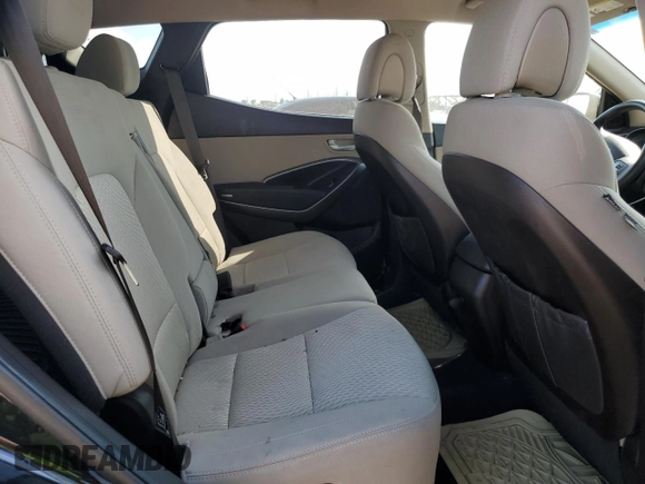 2017 Hyundai Santa Fe 2.4L z VIN 5NMZUDLB1HH034797, wystawiony jako Copart lot #56834465 z przebiegiem 47 528 mil mil oraz Szkoda całkowita • Salvage title. Historia ofert i sprzedaży dostępna na DreamBid. Obrazek 10.