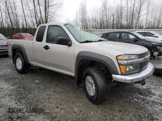 2007 Chevrolet Colorado LT w/1LT with VIN 1GCDT19E778136618, listed as a Copart auction lot 86568044 with 0 mi miles and Salvage Title. Bid and sale history available at carsss.com. Image 4.