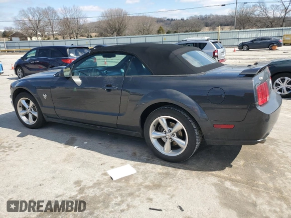 2009 Ford Mustang GT with VIN 1ZVHT85H495122350, listed as a Copart auction lot 47954065 with 106,673 mi miles and Salvage title. Bid and sale history available at DreamBid. Image 2.