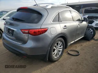 2012 Infiniti FX with VIN JN8AS1MW7CM155004, listed as a Copart auction lot 75588894 with 129,896 mi miles and Salvage Title. Bid and sale history available at DreamBid. Image 3.