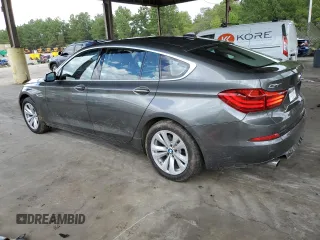2015 BMW 5 Series 535i Gran Turismo xDrive with VIN WBA5M4C52FD186390, listed as a Copart auction lot 64418354 with 81,058 mi miles and Salvage title. Bid and sale history available at DreamBid. Image 2.