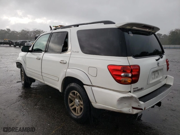 2004 Toyota Sequoia Limited with VIN 5TDZT38A84S211091, listed as a Copart auction lot 86263004 with 291,313 mi miles and Salvage Title. Bid and sale history available at carsss.com. Image 2.