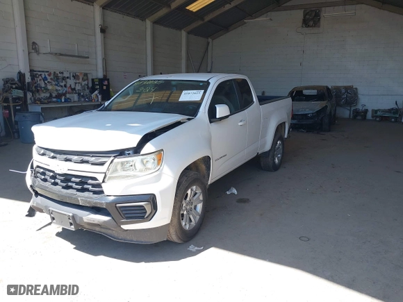 2022 Chevrolet Colorado 2WD LT with VIN 1GCHSCEN6N1128845, listed as a IAAI auction lot 41872025 with 29,811 mi miles. Bid and sale history available at carsss.com. Image 22.