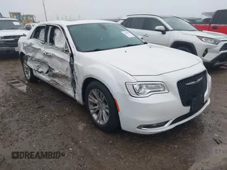 2016 Chrysler 300 with VIN 2C3CCAEG4GH319881, listed as a IAAI auction lot 41449888 with 124,740 mi miles. Bid and sale history available at carsss.com. Image 1.