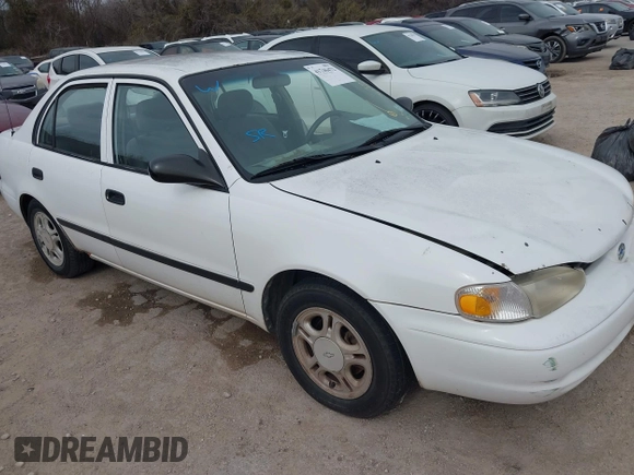 1999 Chevrolet Prizm z VIN 1Y1SK5487XZ439374, wystawiony jako IAAI lot #41746472 z przebiegiem 152 674 mil mil oraz . Historia ofert i sprzedaży dostępna na DreamBid. Obrazek 1.