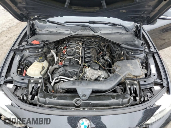 2014 BMW 4 Series 435i with VIN WBA3R1C58EK192065, listed as a Copart auction lot 55783635 with Not provided miles and Salvage title. Bid and sale history available at DreamBid. Image 11.