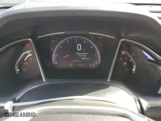 2019 Honda Civic Sedan Sport with VIN 19XFC2F84KE008123, listed as a Copart auction lot 48911895 with 112,196 mi miles and Salvage Title. Bid and sale history available at carsss.com. Image 9.