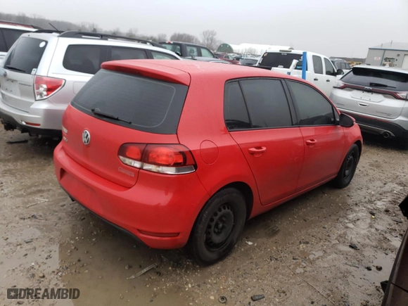 2010 Volkswagen Golf with VIN WVWDB7AJ4AW198978, listed as a Copart auction lot 84669624 with 132,611 mi miles and Clean Title. Bid and sale history available at carsss.com. Image 3.