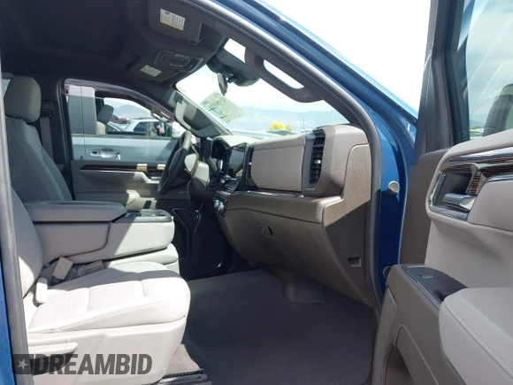 2024 GMC Sierra 1500 with VIN 1GTPHBEK1RZ191014, listed as a IAAI auction lot 41989521 with 8,277 mi miles and . Bid and sale history available at DreamBid. Image 5.