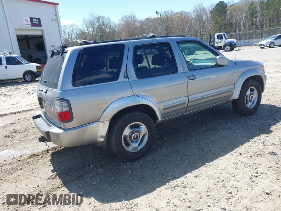 2000 Infiniti QX4 with VIN JNRAR07Y5YW081382, listed as a IAAI auction lot 41854640 with 147,173 mi miles and . Bid and sale history available at DreamBid. Image 4.