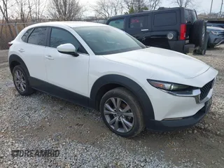 2021 Mazda CX-30 Preferred with VIN 3MVDMBCLXMM212008, listed as a IAAI auction lot 41758314 with 74,707 mi miles. Bid and sale history available at carsss.com. Image 1.