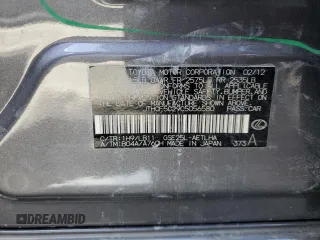 2012 Lexus IS 250 with VIN JTHCF5C29C5056580, listed as a Copart auction lot 47550255 with 116,140 mi miles and Salvage Title. Bid and sale history available at DreamBid. Image 13.