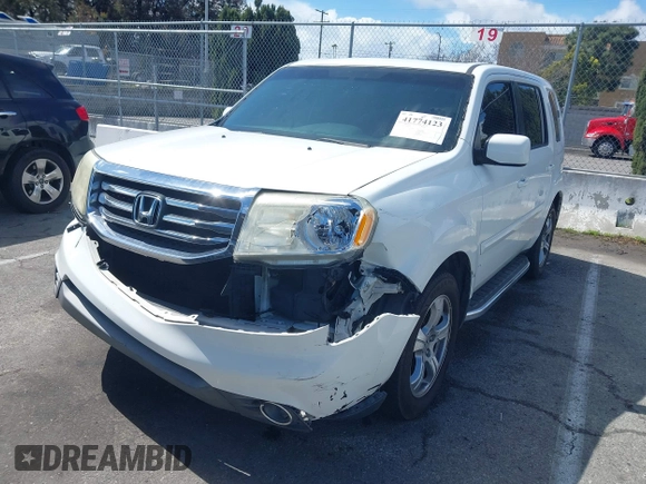 2013 Honda Pilot EX-L with VIN 5FNYF3H74DB034759, listed as a IAAI auction lot 41774123 with 142,782 mi miles and . Bid and sale history available at DreamBid. Image 17.