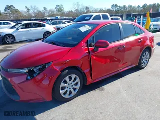 2020 Toyota Corolla LE with VIN JTDEPRAE6LJ009686, listed as a IAAI auction lot 41217057 with 83,311 mi miles. Bid and sale history available at carsss.com. Image 6.