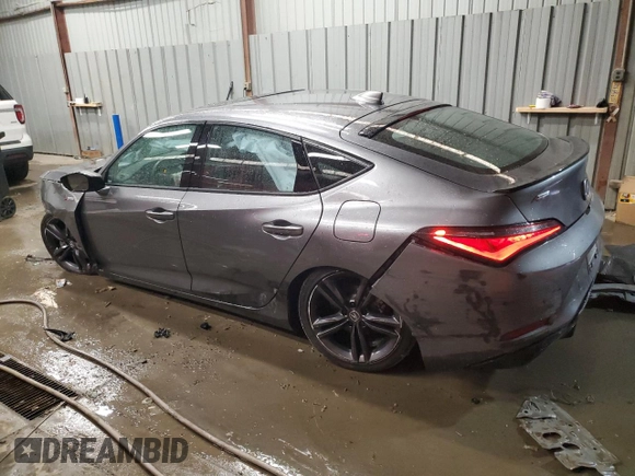 2024 Acura Integra Technology with VIN 19UDE4G79RA016395, listed as a Copart auction lot 78381004 with 7,458 mi miles and Salvage title. Bid and sale history available at DreamBid. Image 2.